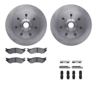 R1 Concepts® - Front Brake Kit with Optimum OE Pads