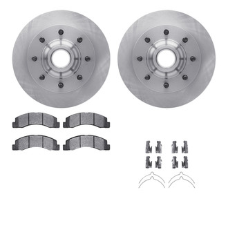 R1 Concepts® - Front Brake Kit with Optimum OE Pads