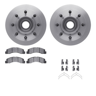 R1 Concepts® - Front Brake Kit with Optimum OE Pads