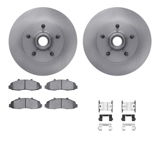 R1 Concepts® - Front Brake Kit with Optimum OE Pads