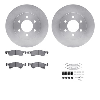 R1 Concepts® - Front Brake Kit with Optimum OE Pads