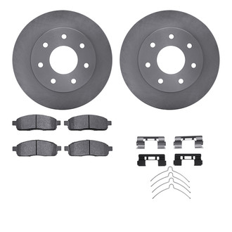 R1 Concepts® - Front Brake Kit with Optimum OE Pads