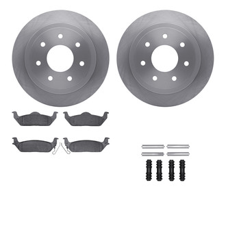 R1 Concepts® - Rear Brake Kit with Optimum OE Pads
