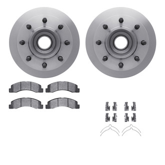 R1 Concepts® - Front Brake Kit with Optimum OE Pads
