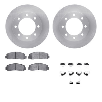 R1 Concepts® - Front Brake Kit with Optimum OE Pads