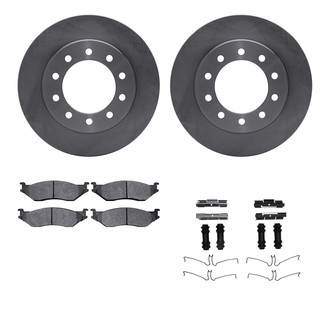 R1 Concepts® - Front Brake Kit with Optimum OE Pads