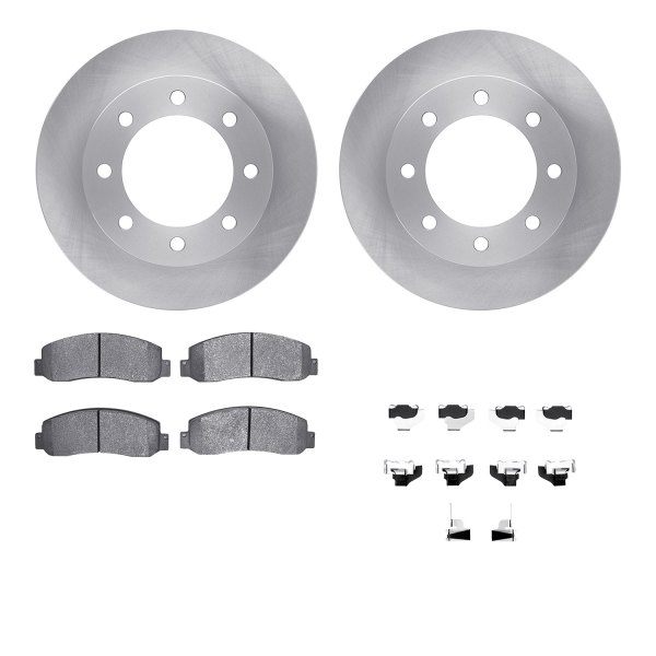  R1 Concepts® - Front Brake Kit with Optimum OE Pads