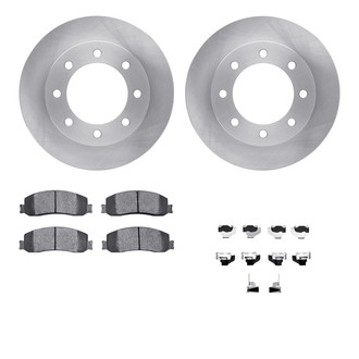 R1 Concepts® - Front Brake Kit with Optimum OE Pads