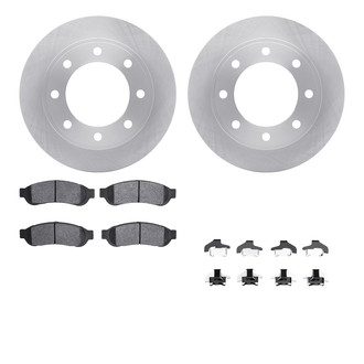 R1 Concepts® - Rear Brake Kit with Optimum OE Pads