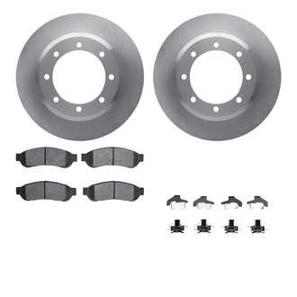 R1 Concepts® - Rear Brake Kit with Optimum OE Pads