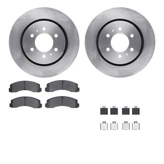 R1 Concepts® WFUH1-99631 - Front Brake Kit with Optimum OE Pads
