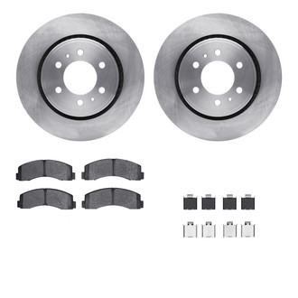 R1 Concepts® - Front Brake Kit with Optimum OE Pads