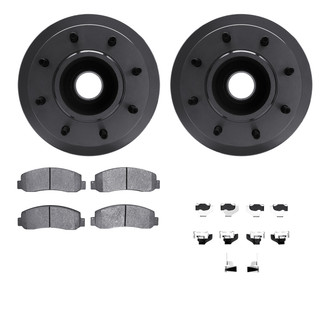 R1 Concepts® - Front Brake Kit with Optimum OE Pads