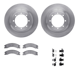 R1 Concepts® - Rear Brake Kit with Optimum OE Pads