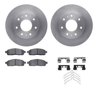 R1 Concepts® - Front Brake Kit with Optimum OE Pads