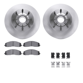 R1 Concepts® - Front Brake Kit with Optimum OE Pads