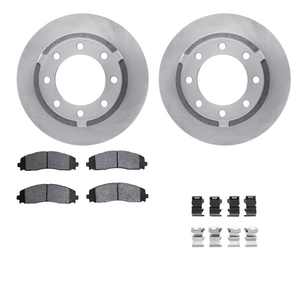  R1 Concepts® - Rear Brake Kit with Optimum OE Pads