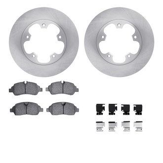 R1 Concepts® - Rear Brake Kit with Optimum OE Pads