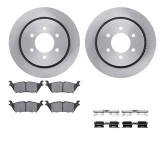 R1 Concepts® - Rear Brake Kit with Optimum OE Pads