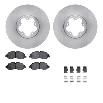 R1 Concepts® - Front Brake Kit with Optimum OE Pads