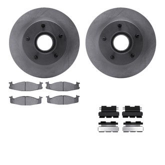 R1 Concepts® - Front Brake Kit with Optimum OE Pads