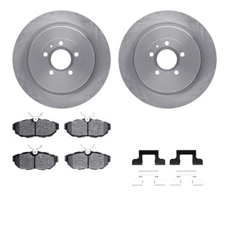 R1 Concepts® - Rear Brake Kit with Optimum OE Pads
