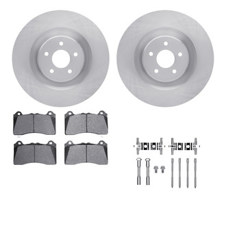 R1 Concepts® - Front Brake Kit with Optimum OE Pads