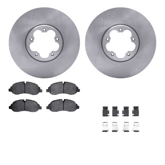 R1 Concepts® - Front Brake Kit with Optimum OE Pads