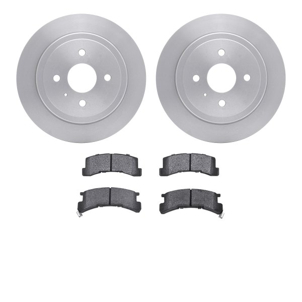  R1 Concepts® - Rear Brake Kit with Optimum OE Pads