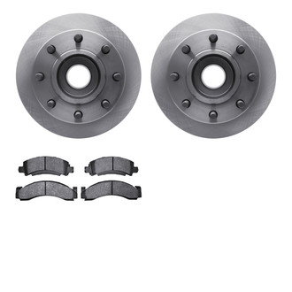 R1 Concepts® - Front Brake Kit with Optimum OE Pads