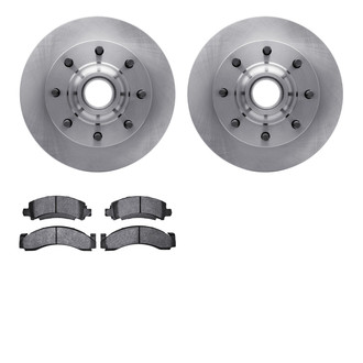 R1 Concepts® - Front Brake Kit with Optimum OE Pads
