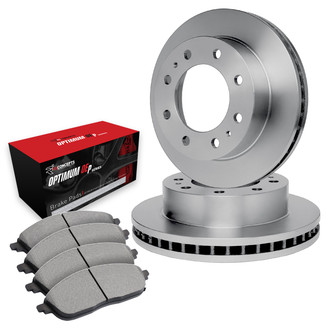 R1 Concepts® - Front Brake Kit with Optimum OE Pads
