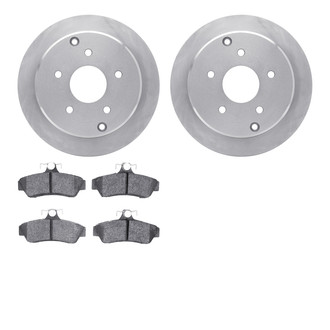 R1 Concepts® - Rear Brake Kit with Optimum OE Pads