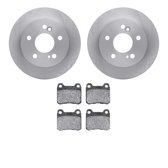 R1 Concepts® - Rear Brake Kit with Optimum OE Pads