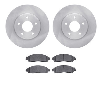 R1 Concepts® - Front Brake Kit with Optimum OE Pads