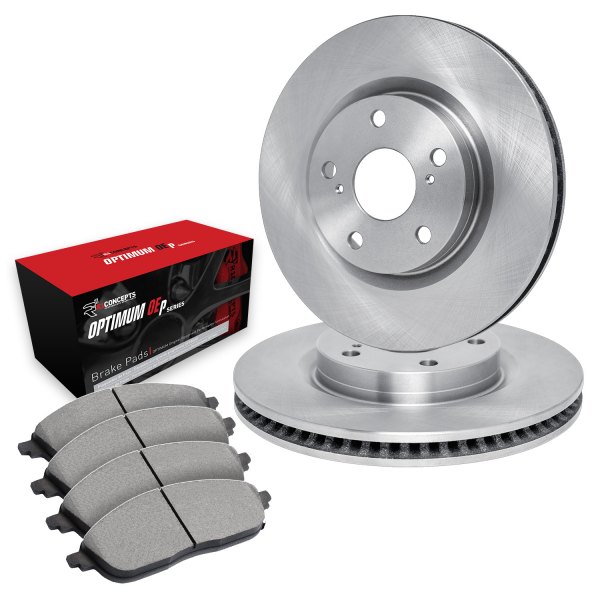  R1 Concepts® - Front Brake Kit with Optimum OE Pads