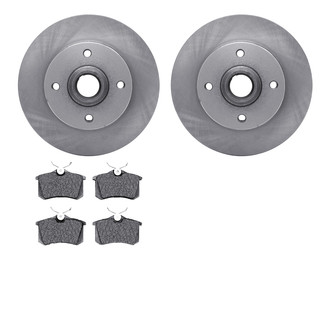 R1 Concepts® - Rear Brake Kit with Optimum OE Pads