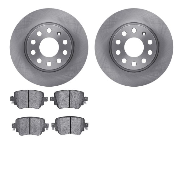  R1 Concepts® - Rear Brake Kit with Optimum OE Pads