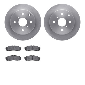 R1 Concepts® - Rear Brake Kit with Optimum OE Pads