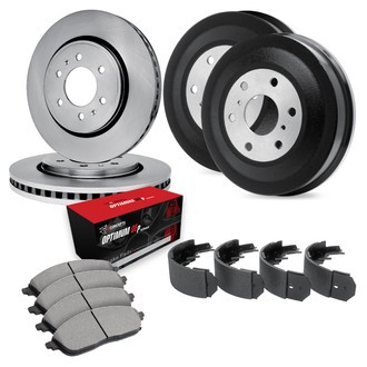 R1 Concepts® - Brake Kit with Optimum OE Pads