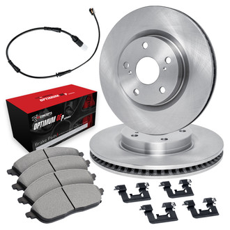 R1 Concepts® - Rear Brake Kit with Optimum OE Pads