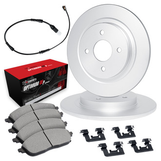R1 Concepts® - Rear Brake Kit with Optimum OE Pads