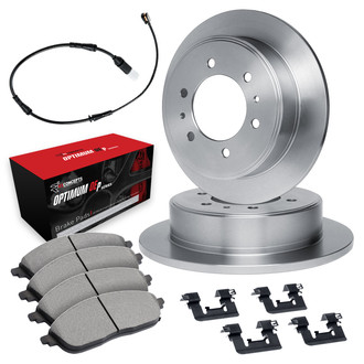 R1 Concepts® - Rear Brake Kit with Optimum OE Pads