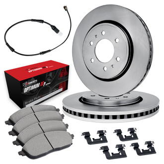 R1 Concepts® - Rear Brake Kit with Optimum OE Pads