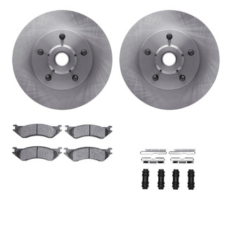 R1 Concepts® - Front Brake Kit with Performance Off-Road/Tow Brake Pads