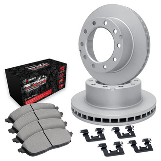 R1 Concepts® - Rear Brake Kit with Performance Off-Road/Tow Brake Pads