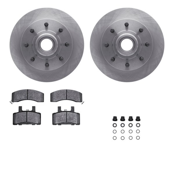  R1 Concepts® - Front Brake Kit with Performance Off-Road/Tow Brake Pads