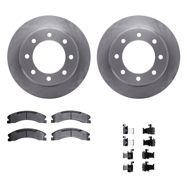  R1 Concepts® - Rear Brake Kit with Performance Off-Road/Tow Brake Pads