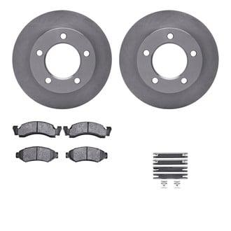 R1 Concepts® WFVH1-54026 - Front Brake Kit with Performance Off-Road/Tow Brake Pads