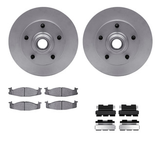 R1 Concepts® - Front Brake Kit with Performance Off-Road/Tow Brake Pads